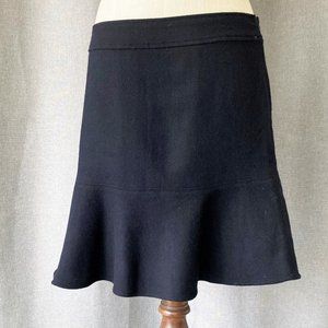 GAP Wool Blend Black Skirt